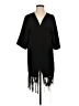 Cowgirl Justice 100% Polyester Black Kimono Size S - photo 1
