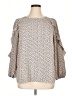 Kiyonna Ivory 3/4 Sleeve Blouse Size 0X - photo 1