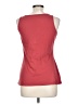 Trucco 100% Cotton Red Sleeveless Top Size EU 42 / US 12 - photo 2