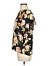 DR2 100% Polyester Black Short Sleeve Blouse Size M - photo 5