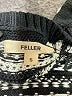 Feller Aztec Or Tribal Print Fair Isle Stripes Black Cardigan Size S - photo 7