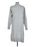 Nine West Solid Gray Cardigan Size L - photo 2