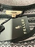 Feller Stripes Fair Isle Aztec Or Tribal Print Gray Pullover Sweater Size S - photo 7