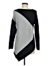 Joan Vass Color Block Gray Pullover Sweater Size M - photo 2