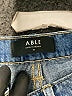ABLE Blue Denim Shorts Size 26 waist - photo 3