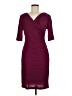 Connected Apparel Burgundy Cocktail Dress Size 6 - photo 1