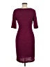 Connected Apparel Burgundy Cocktail Dress Size 6 - photo 2
