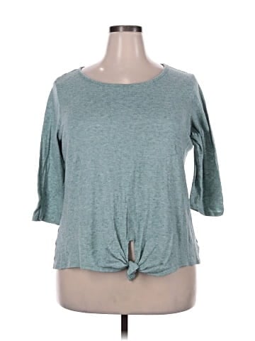 I.N. Studio 3/4 Sleeve Top (view 1)