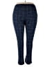 D&Co. Plaid Blue Active Pants Size XL - photo 2