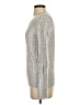 White House Black Market Metallic Silver Pullover Sweater Size XS - photo 5