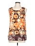 Unity World Wear 100% Polyester Orange Sleeveless Blouse Size L - photo 1