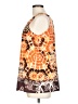 Unity World Wear 100% Polyester Orange Sleeveless Blouse Size L - photo 5