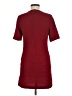 Kling 100% Polyester Color Block Solid Blue Red Casual Dress Size M - photo 2