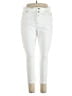 Gap Solid White Jeans Size 16 - photo 1