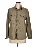 Unbranded Tan Long Sleeve Button-Down Shirt Size L - photo 1