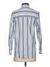 J.Crew 100% Cotton Stripes Blue Long Sleeve Blouse Size 2 - photo 2