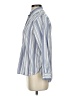 J.Crew 100% Cotton Stripes Blue Long Sleeve Blouse Size 2 - photo 5