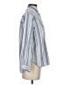 J.Crew 100% Cotton Stripes Blue Long Sleeve Blouse Size 2 - photo 4