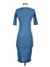 Lularoe Color Block Blue Casual Dress Size XXS - photo 2