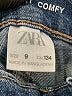 Zara Hearts Blue Jeans Size 9 - photo 3