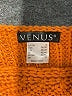 Venus 100% Acrylic Orange Pullover Sweater Size S - photo 7