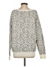 Matty M Animal Print Silver Pullover Sweater Size S - photo 2