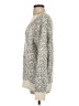 Matty M Animal Print Silver Pullover Sweater Size S - photo 5