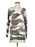 Boston Proper Camo Gray Pullover Sweater Size S - photo 1