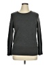 JM Collection Gray Pullover Sweater Size XL - photo 1