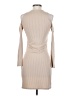 Motel Solid Tan Casual Dress Size S - photo 2