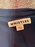 Whistles 100% Polyester Solid Blue Casual Dress Size 4 - photo 7