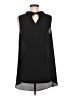 Vince Camuto 100% Polyester Black Sleeveless Blouse Size M - photo 2