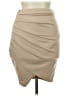 Boohoo Solid Tan Casual Skirt Size 8 - photo 1
