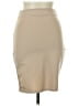 Boohoo Solid Tan Casual Skirt Size 8 - photo 2