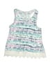 Mudd Blue Purple Sleeveless Blouse Size 10 - photo 1