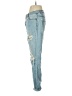 Forever 21 100% Cotton Hearts Blue Jeans Size 24 waist - photo 5