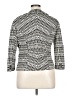 CAbi Chevron-herringbone Ivory Blazer Size 14 - photo 2