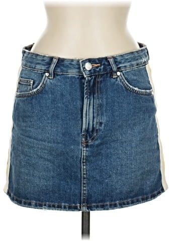 Zara TRF Denim Skirt (view 1)