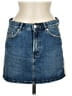 Zara TRF Blue Denim Skirt Size M - photo 1