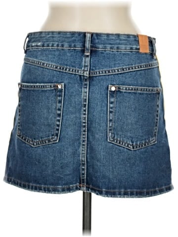Zara TRF Denim Skirt (view 2)