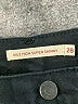 Levi's Chevron-herringbone Black Jeans Size 28 waist - photo 7