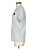 Adidas 100% Polyester Chevron-herringbone Silver Active T-Shirt Size XS - photo 5