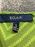 Eclair 100% Polyester Green 3/4 Sleeve Blouse Size S - photo 7