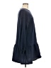 Unbranded Solid Blue Casual Dress Size M - photo 4
