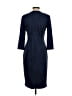 J. McLaughlin Solid Blue Casual Dress Size S - photo 2