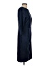 J. McLaughlin Solid Blue Casual Dress Size S - photo 4