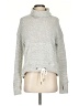 Sweaty Betty 100% Polyester Gray Turtleneck Sweater Size XXS - photo 1
