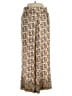 Max Studio 100% Polyester Paisley Gold Casual Pants Size XS - photo 1