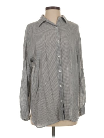 Max Studio Long Sleeve Button-Down Shirt (view 1)