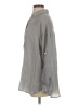Max Studio Gray Long Sleeve Button-Down Shirt Size S - photo 5